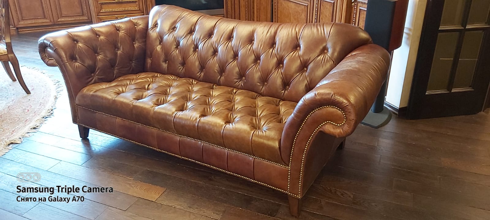 Перетяжка дивана. Бабушкин